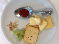 Dessert-Käse-und-Cracker