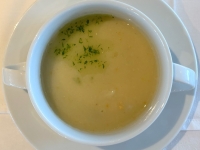 Suppe-Fischsuppe-und-Dill