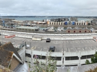 2024-06-30-Jersey-Blick-vom-Fort-Regent-auf-Hafen