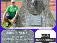 Nr. 3: Jahndenkmal beim Turnerheim Fotocollage