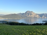 Berggasthof Urzn Altmünster Blick auf Traunsee und Traunstein