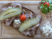 Schwechater Bräustüberl Bratlbrot