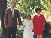 1992 05 28 Erstkommunion Tochter Karin
