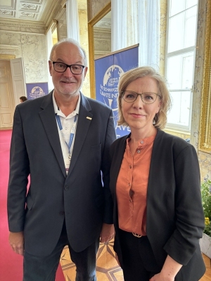 2024 06 20 Gewessler Leonore Klimaschutzministerin beim Austria World Summit 2024 Wiener Hofburg