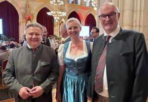Ludwig Michael Dr., Bürgermeister Wien beim Ball der OÖ im Wiener Rathaus